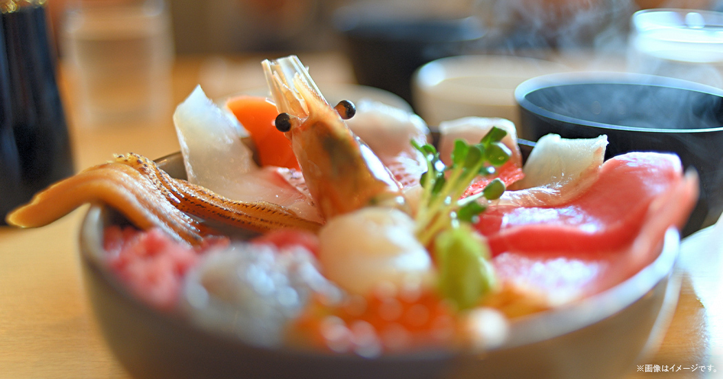 海鮮丼の画像