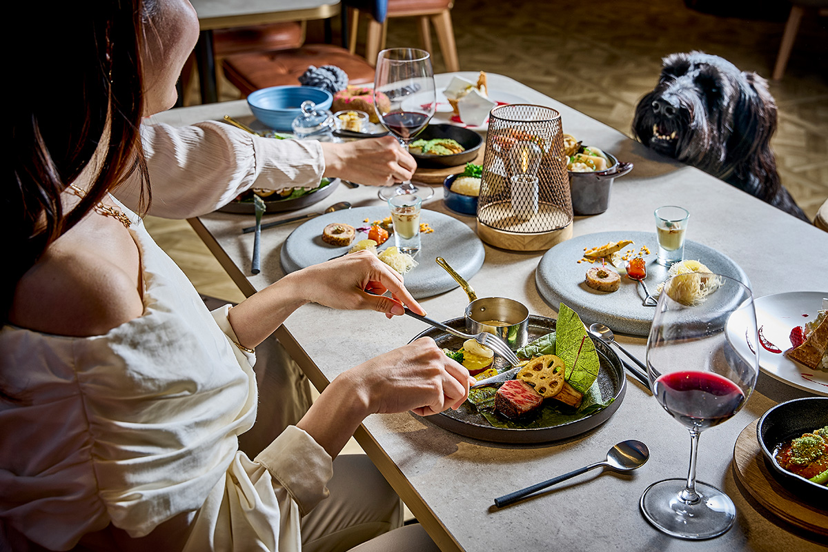 レストラン内のルール画像