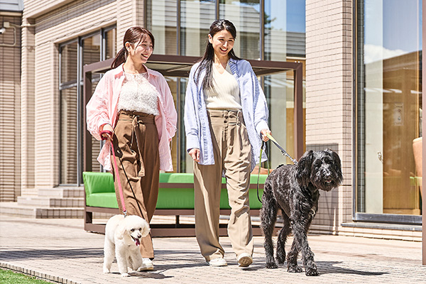 廊下では会話と足音を控えめにの画像